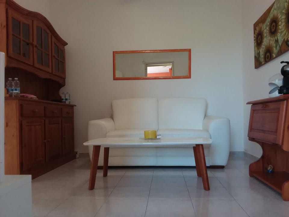 An additional sofa bed in the living area