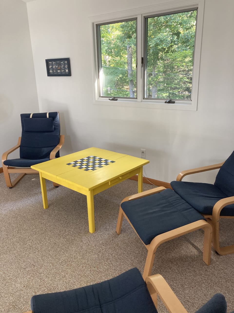 The loft is a great space to play games.