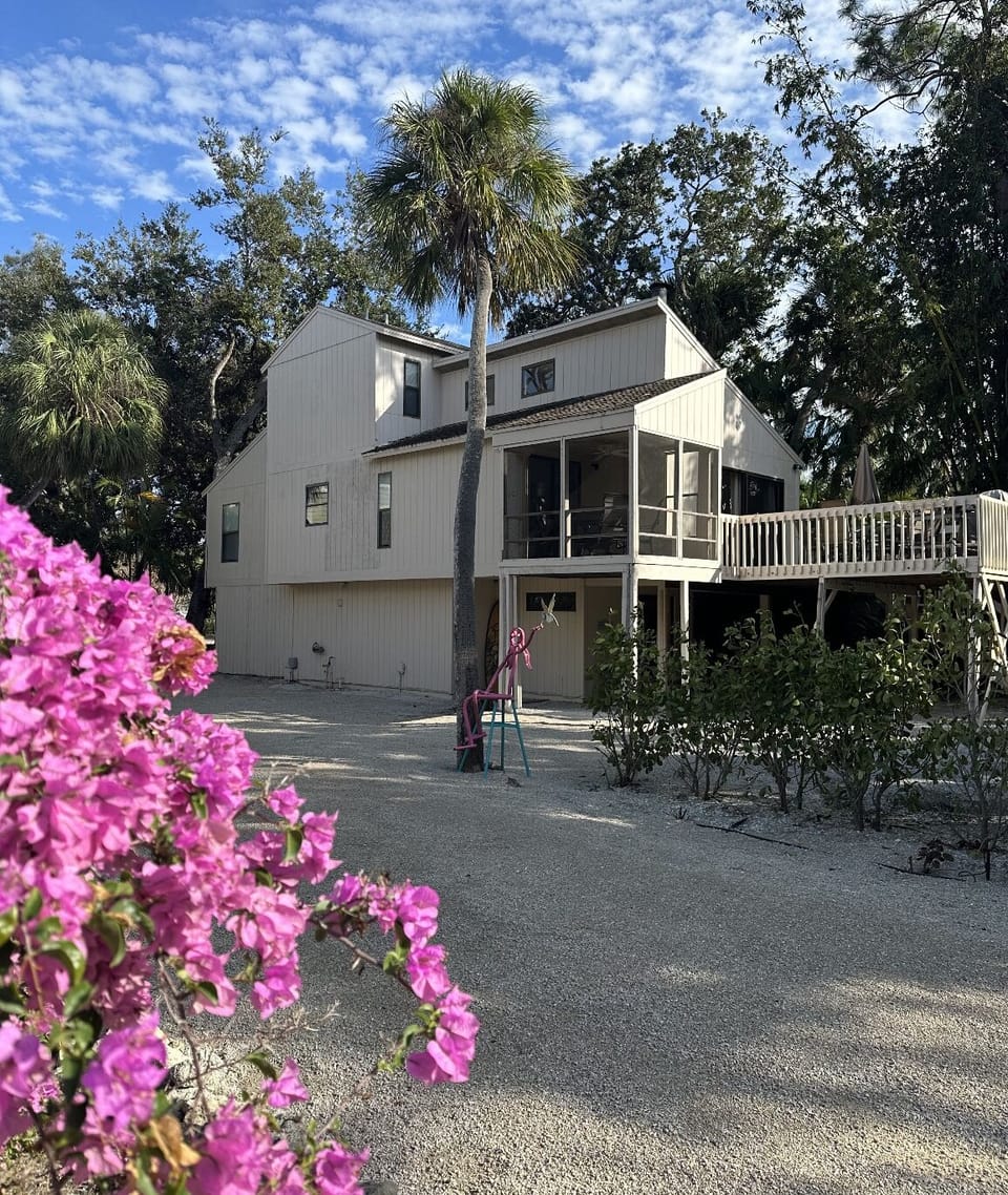 Side view of home