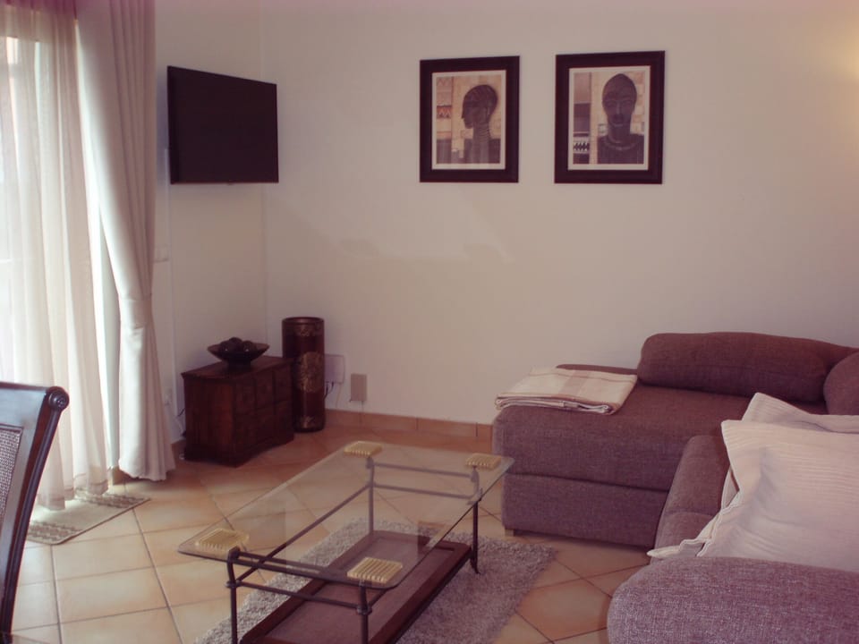 LIVING ROOM / TV ON WALL
