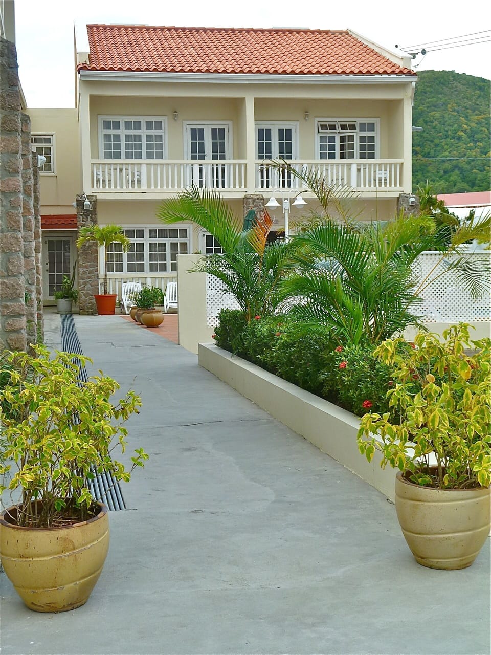Garden path to your villa.