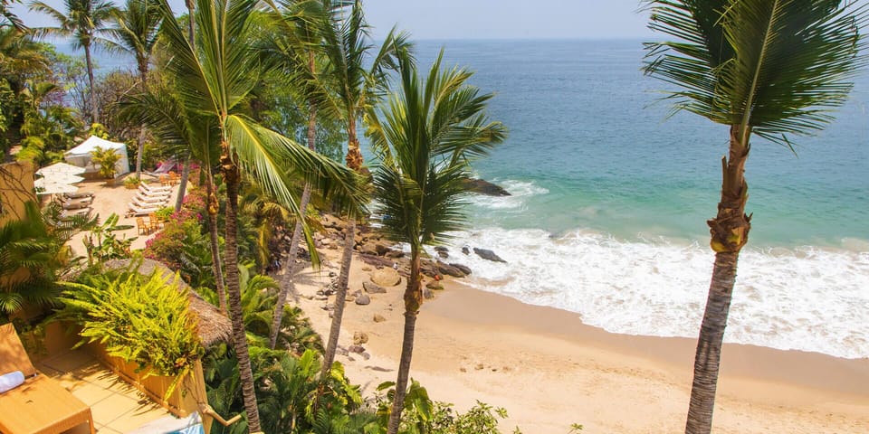 Beachfront Location