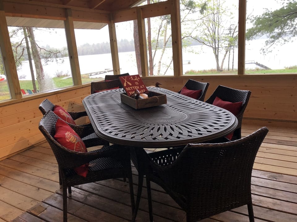 Lakeside Porch Dining