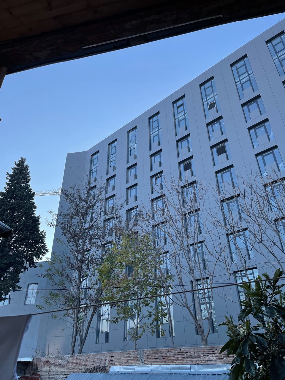 This is one of the the views from the entrance of the apartment.