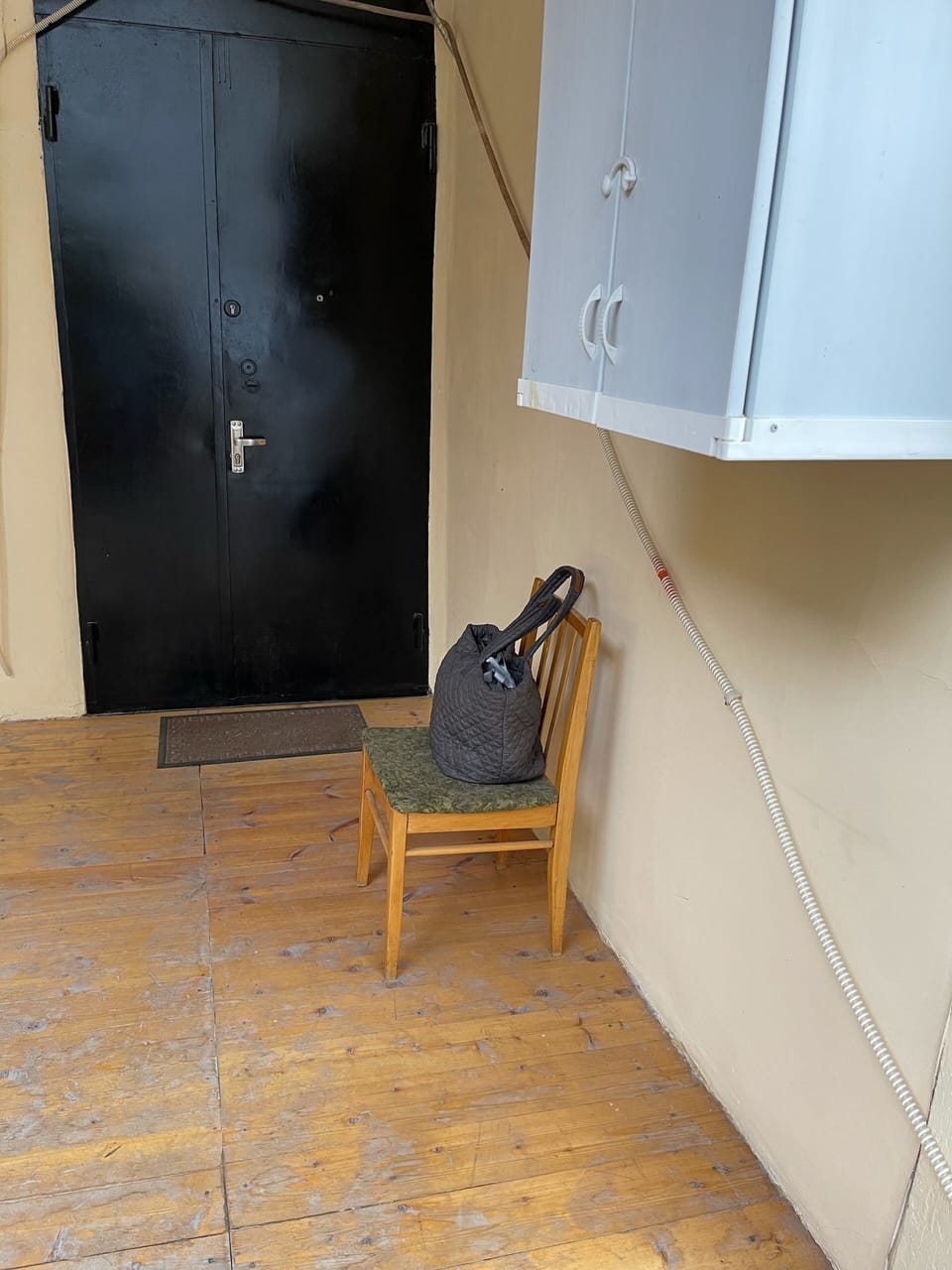 The entrance to the apartment.