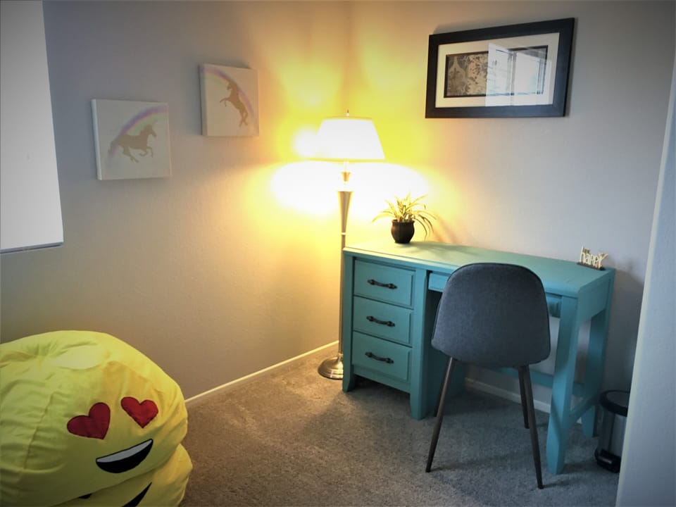 Desk in Kids' Loft