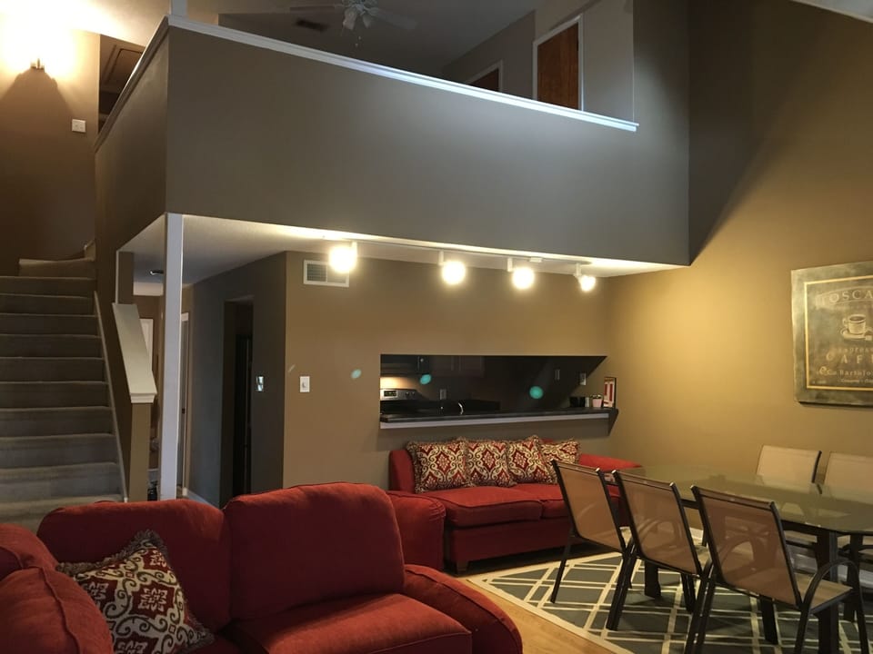 Living area / balcony view