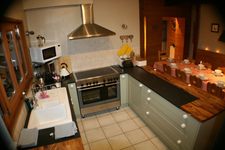 Kitchen and Dining Area
