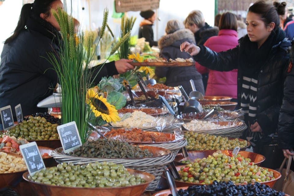 Olives in Samoëns Market