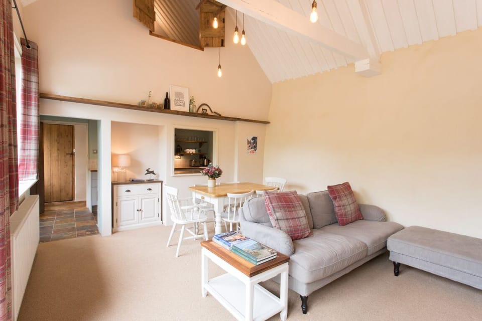 Light and airy living area