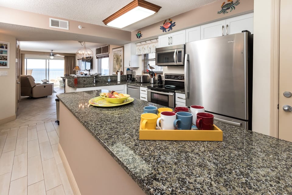 Kitchen with a view