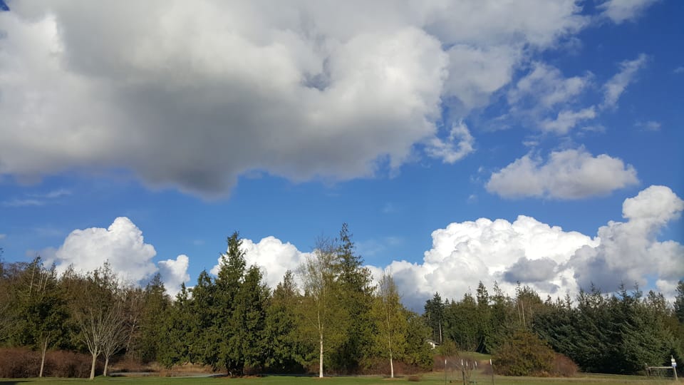 Mesmerizing Clouds from the Property