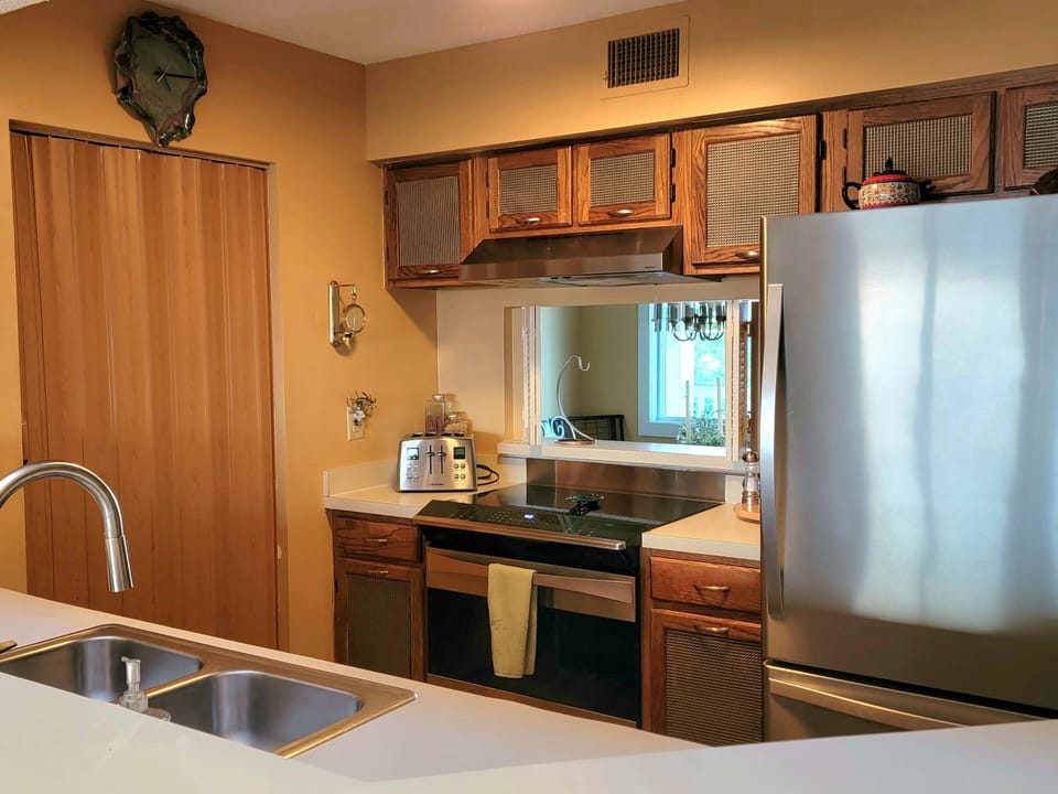 Kitchen with Stainless Steel Appliances 