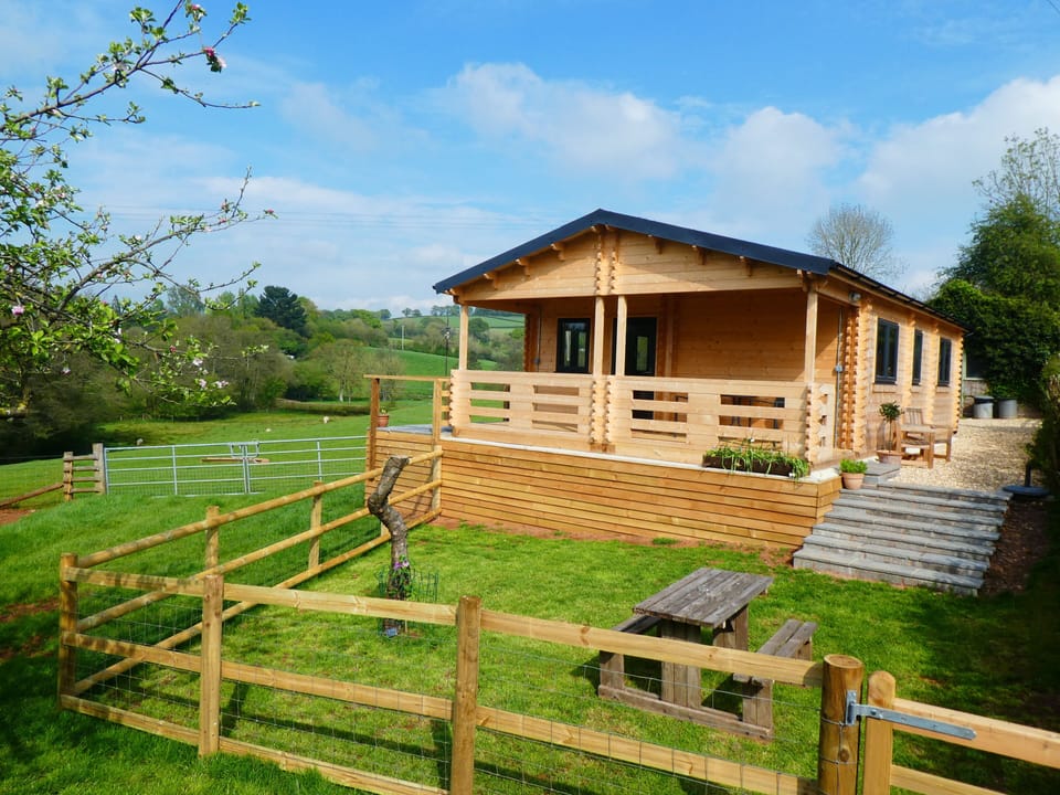 Secure grassed garden area