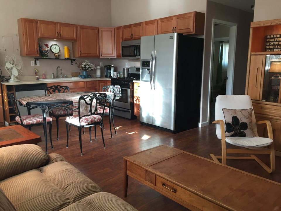 Kitchen & Living Room