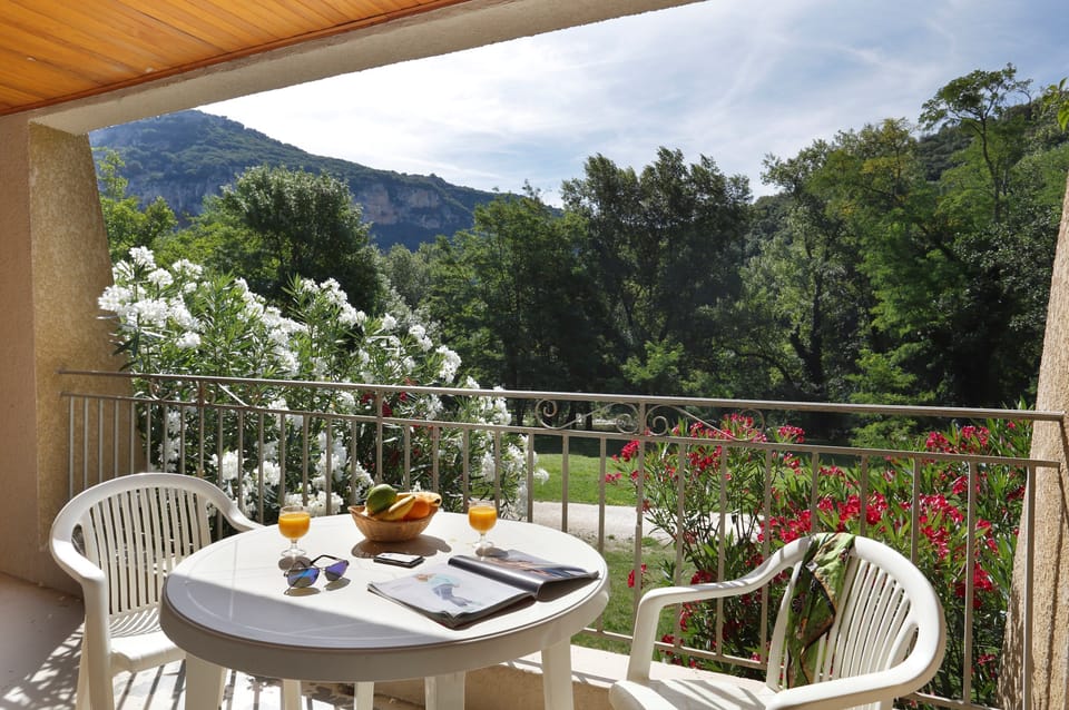 Open the door and step out onto your private balcony! Views vary.