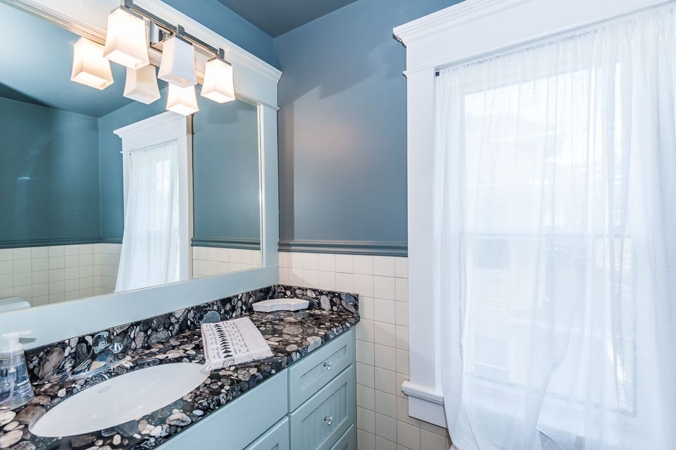 Third full bathroom located on second floor. 