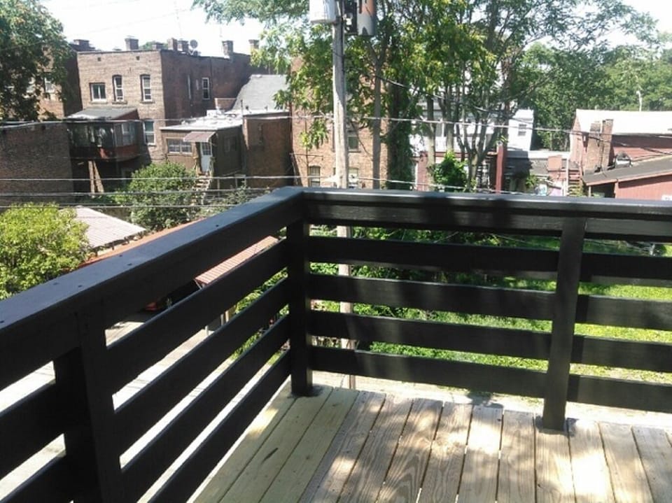 View from private deck