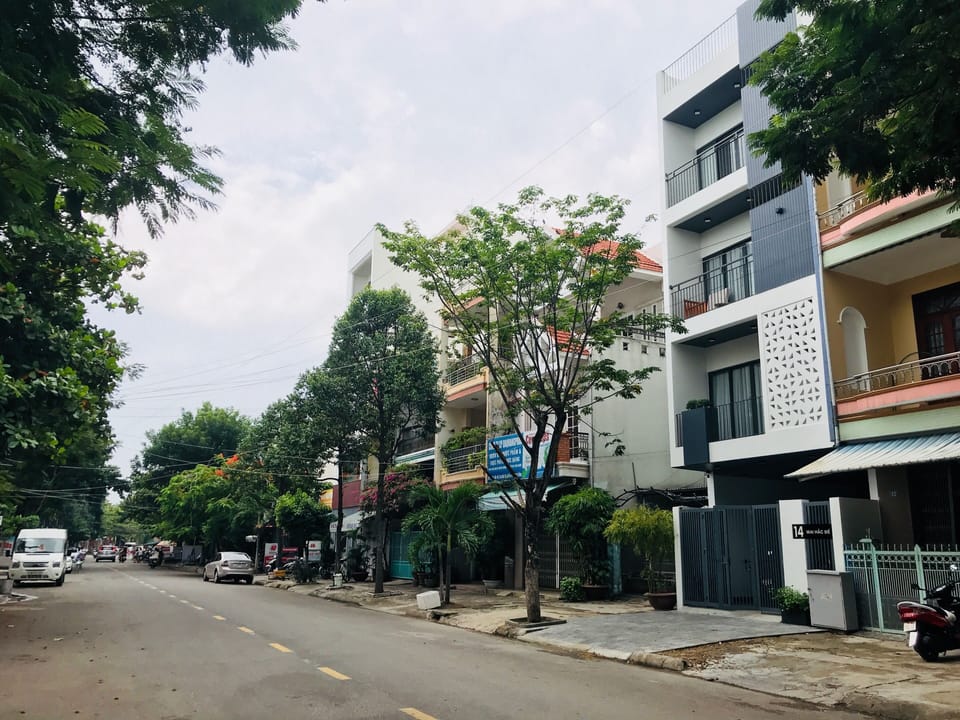 Street in front of our house
