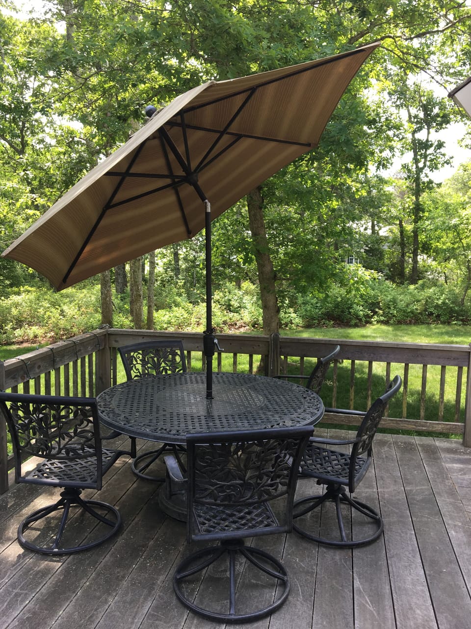 Wrap around deck for outdoor enjoyment