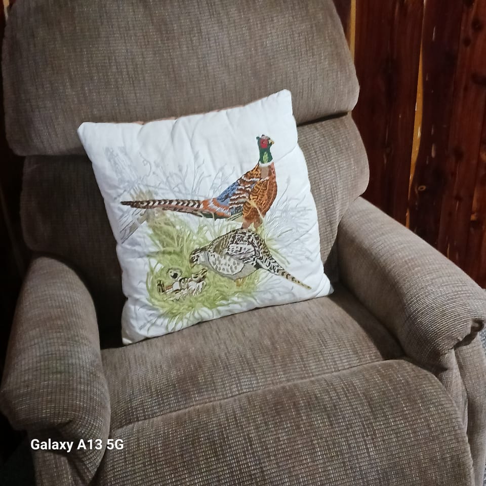 recliners upstairs. 