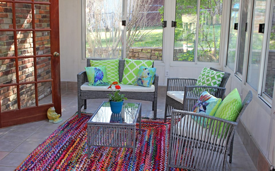 At the Nest, you can let the sun shine in!