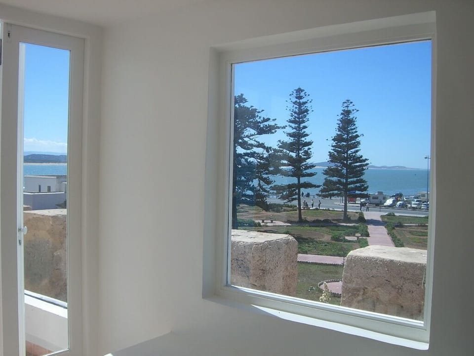 From a small room on the terrace
