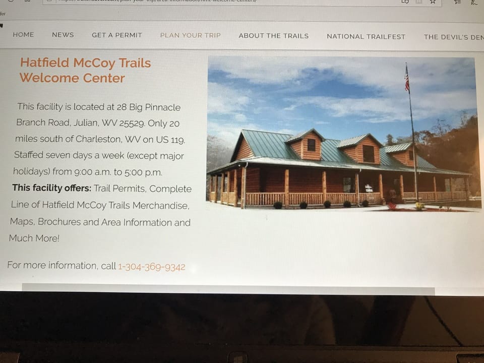 H
atfield & McCoy Trails and Ivy Branch Cottages welcomes you.