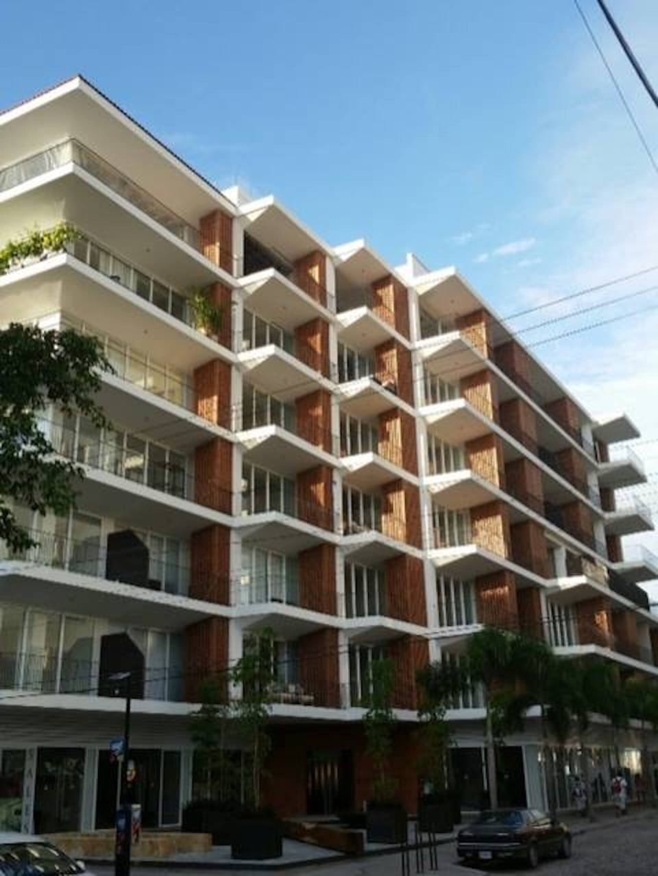 Unit is in the second section of balconies, on the third floor.