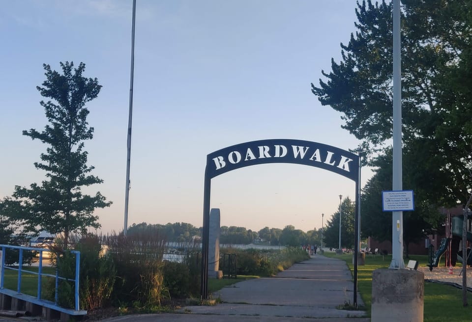 Boardwalk to Crescent Beach
