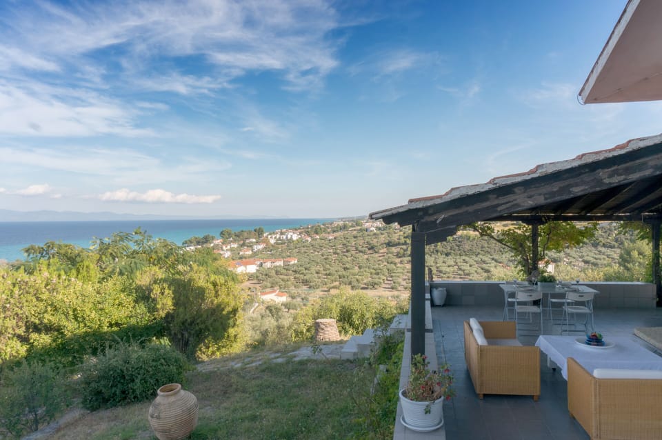 Outstanding view from the balcony 