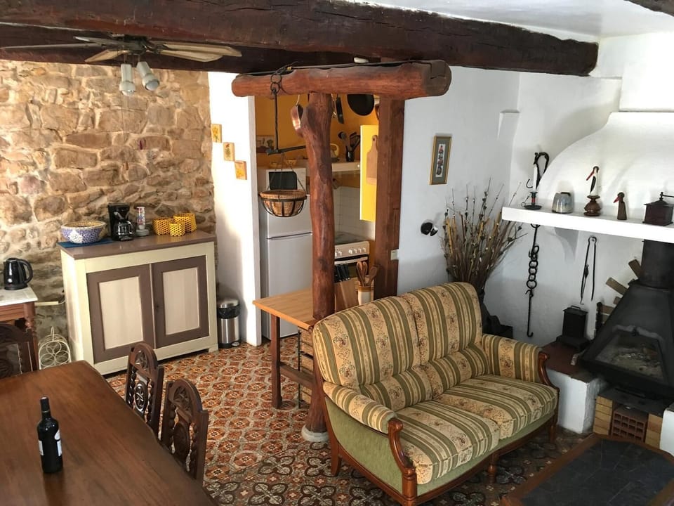A view from the staircase
