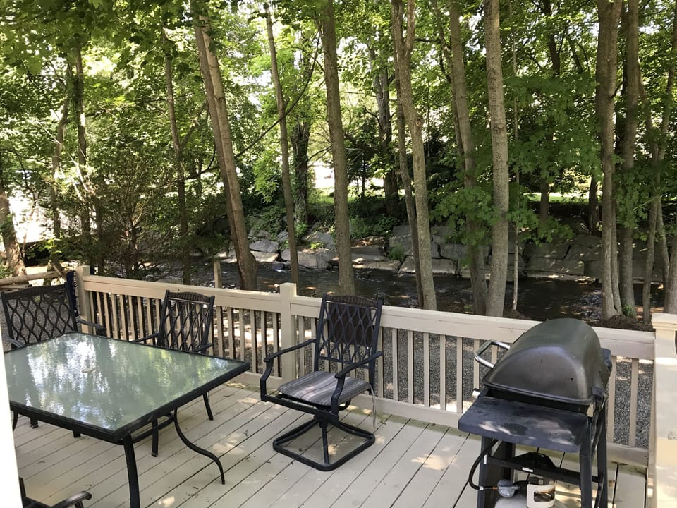 Deck Overlooking Creek