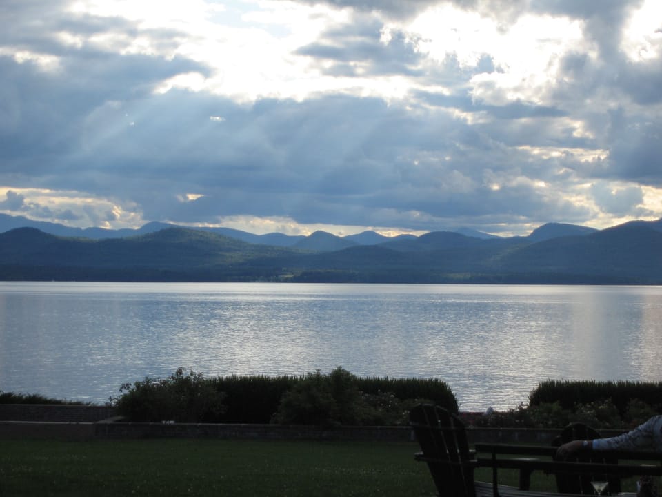 Lake Champlain at Sundown