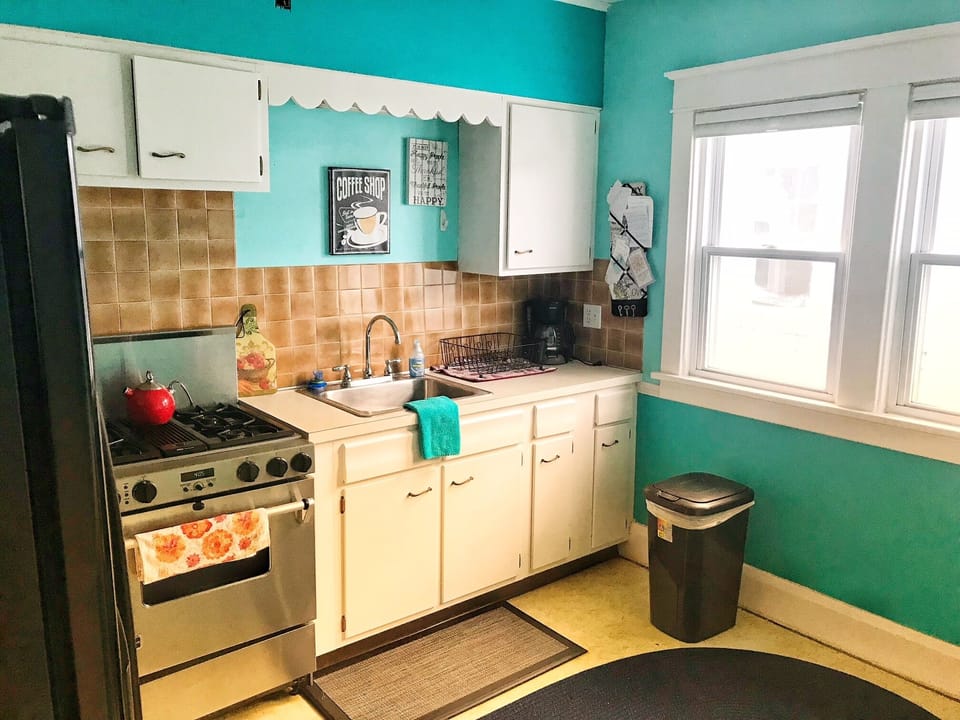 Second floor kitchen.