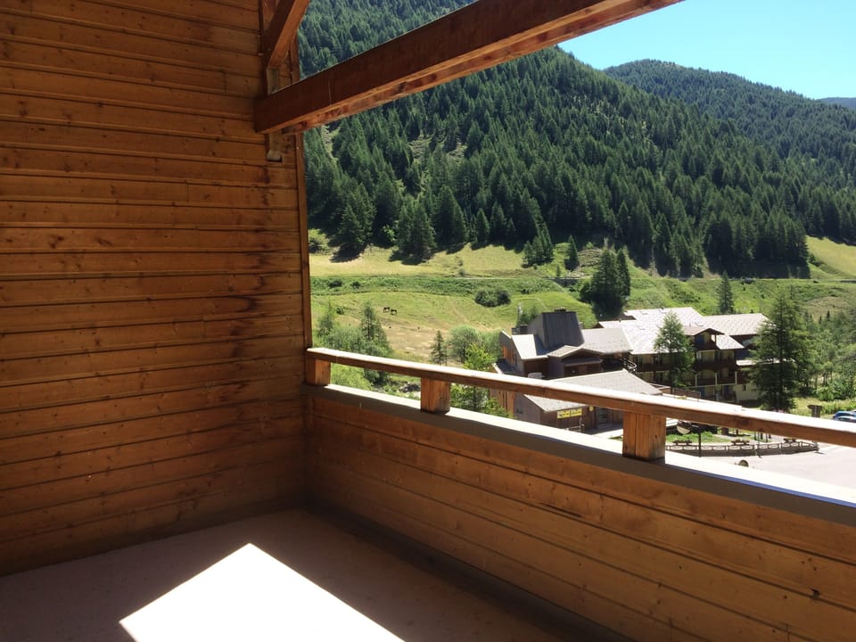 Open the door and step out onto your private balcony!