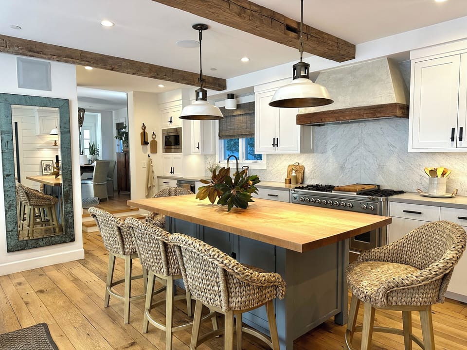 Kitchen island seating 5