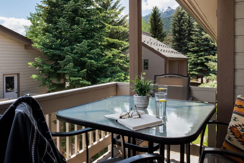 Private balcony
