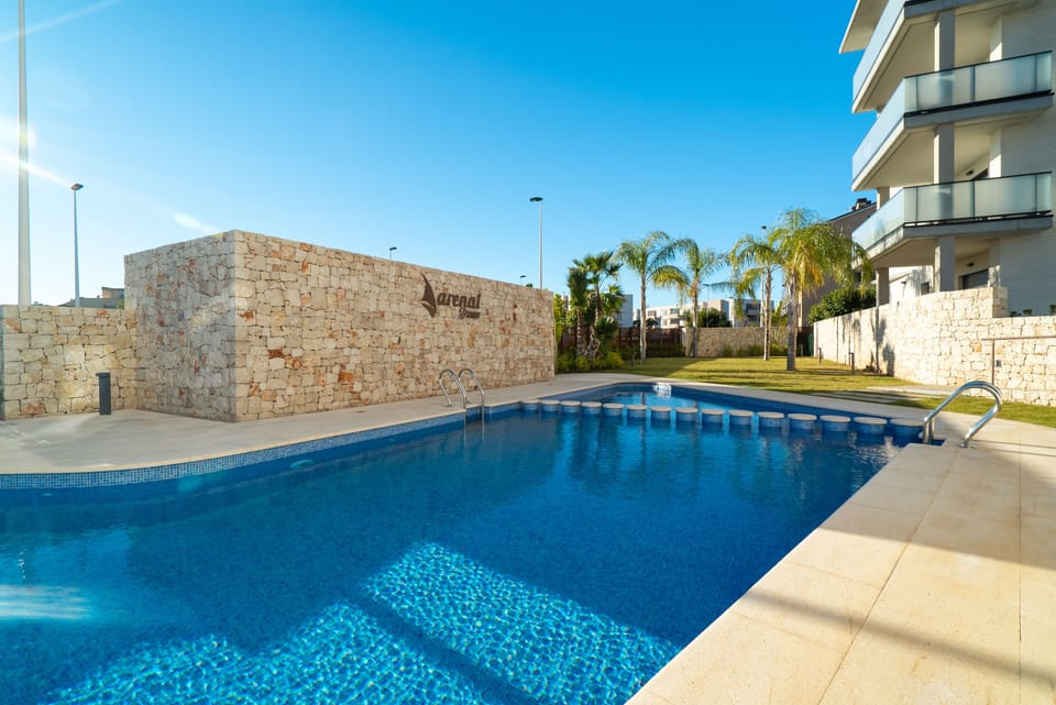 Communal swimming pool