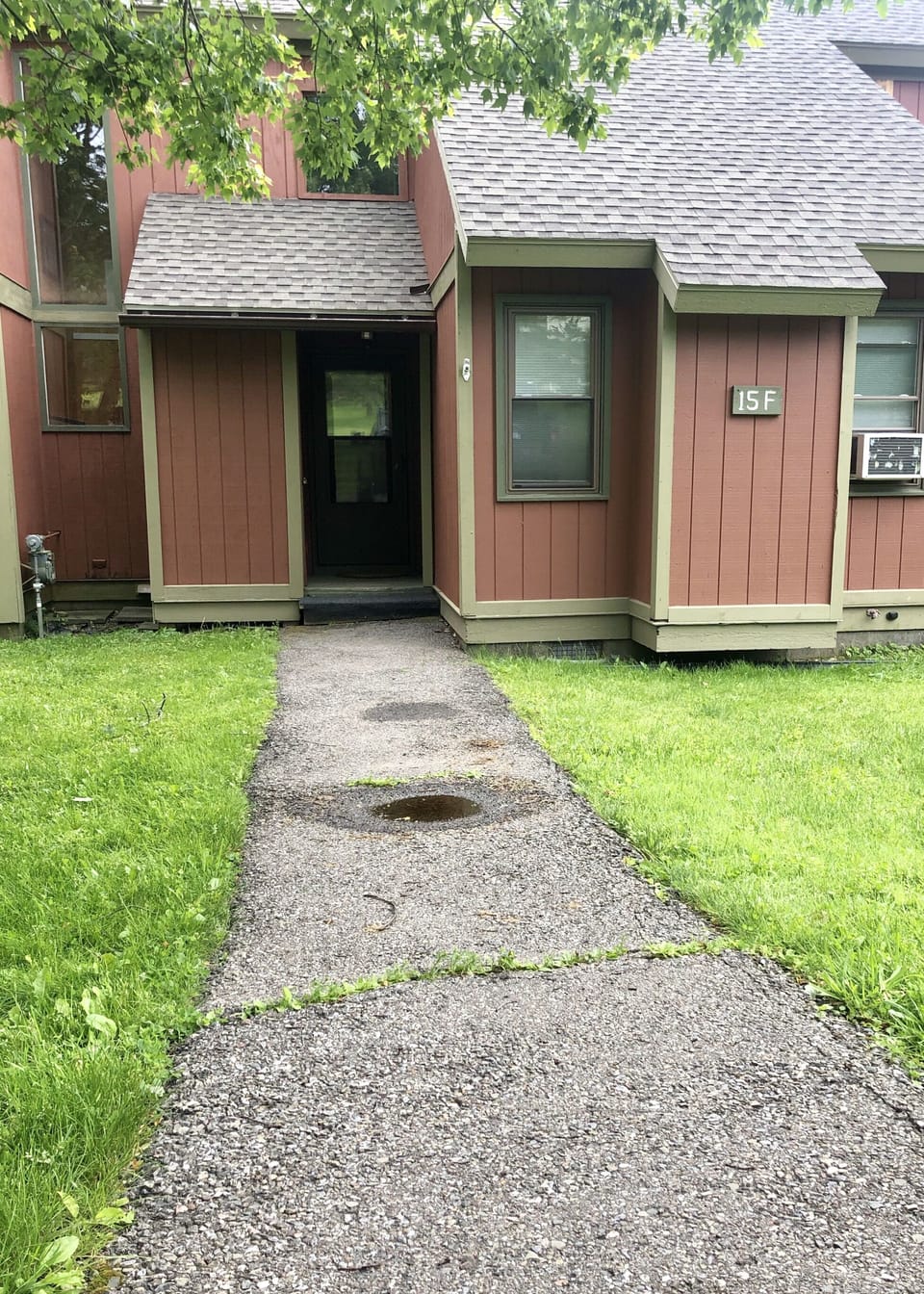 Springtime Front Entrance