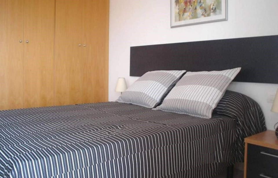 Drift off to sleep in the plush Double bed in the first bedroom.