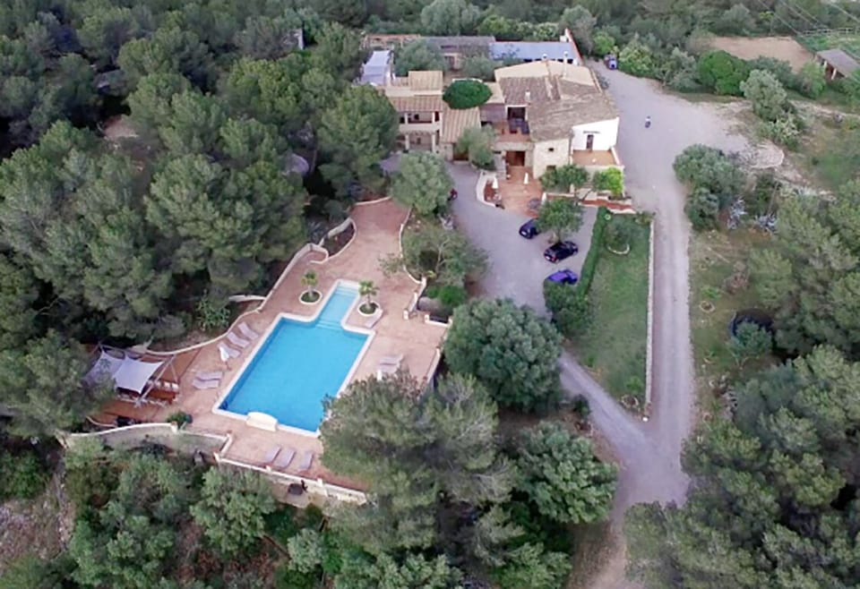 Private Mediterranean estate surrounded by gardens and open views