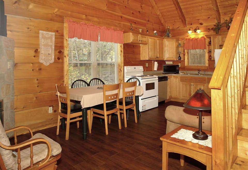 Kitchen and dining area