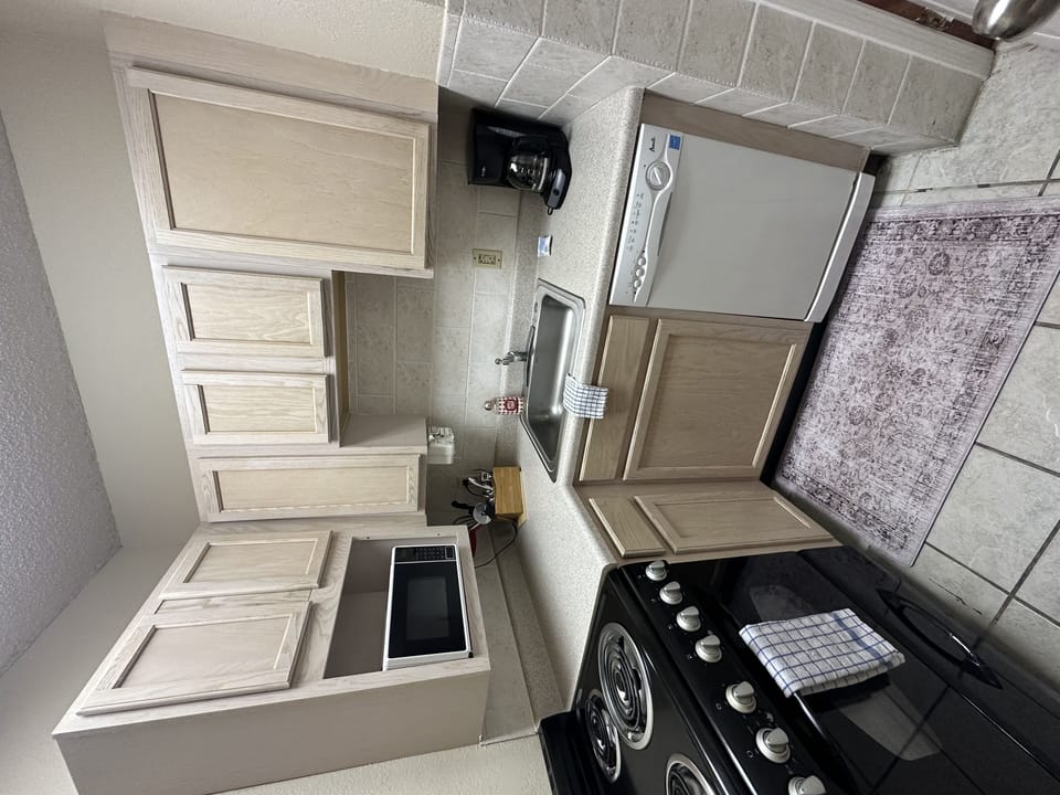 Indoors, Kitchen, Sink, Washer, Microwave