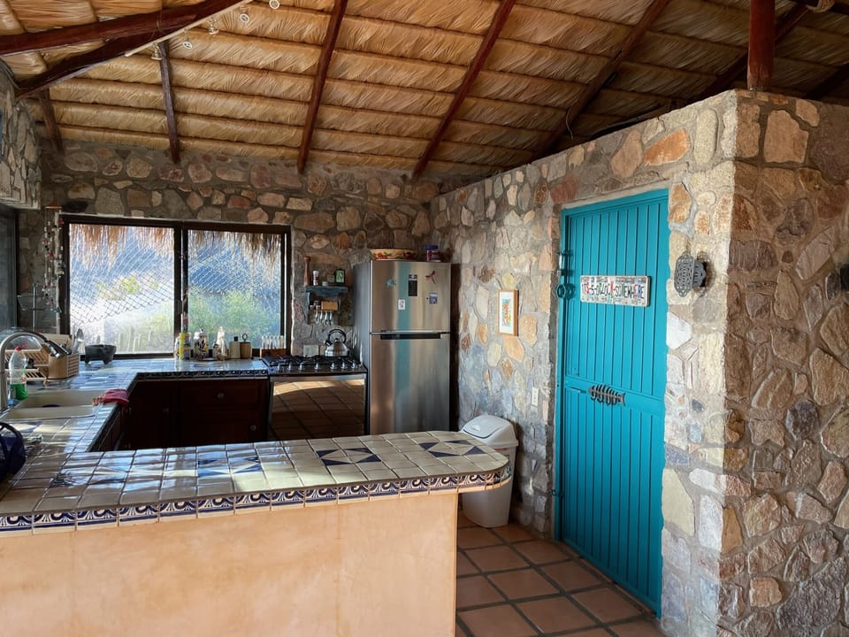 The kitchen.