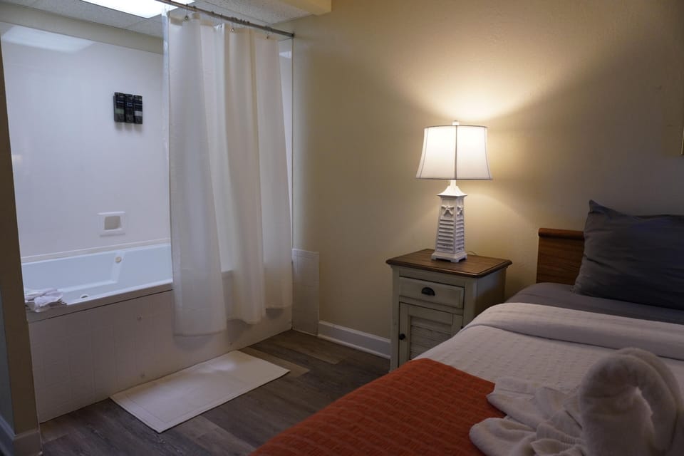 Lamp, Floor, Flooring, Bed, Furniture