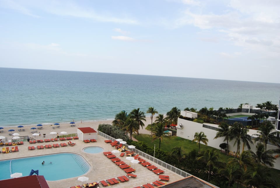 VIEW FROM YOUR PRIVATE BALCONY 09/2014

