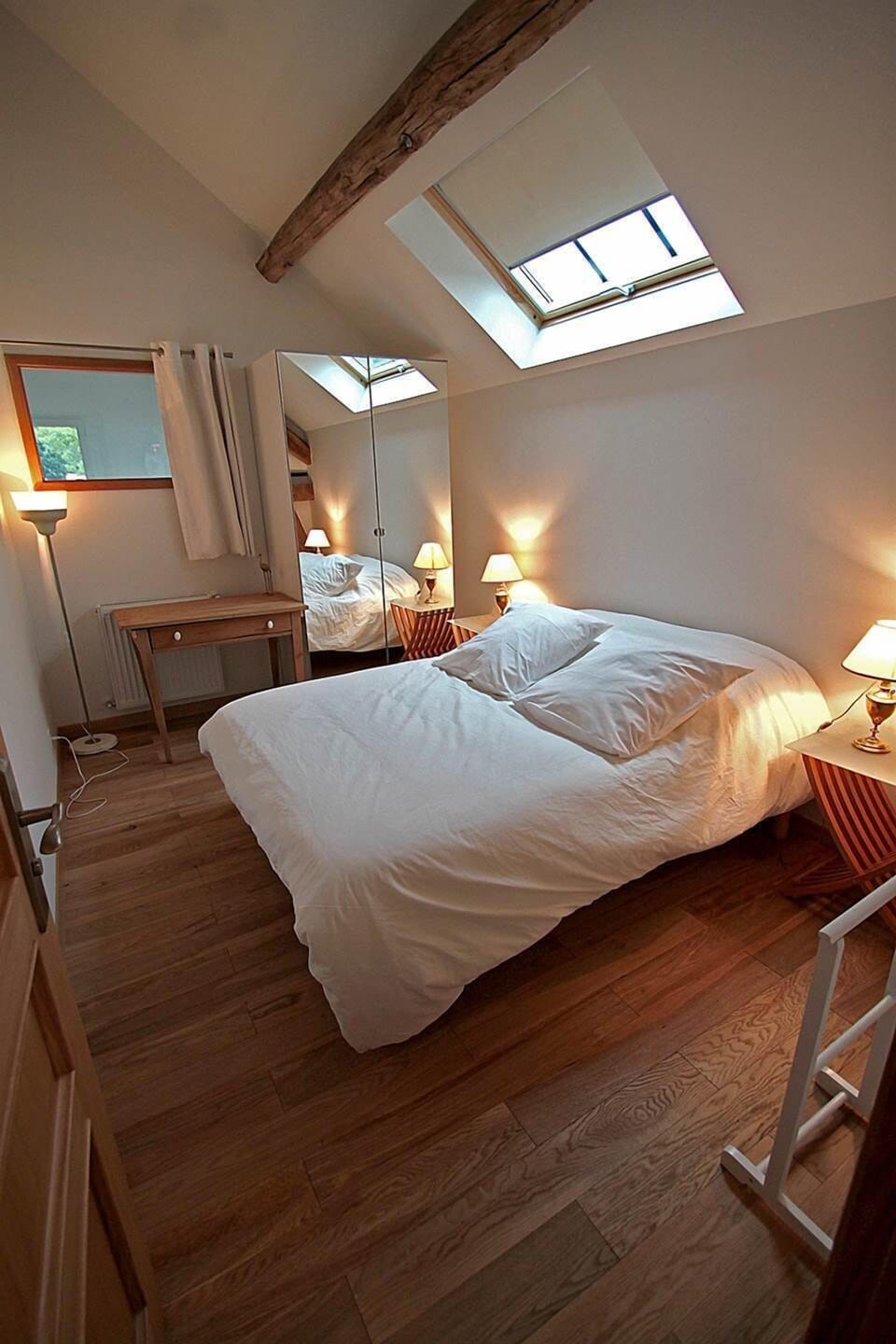 Chambre lit double