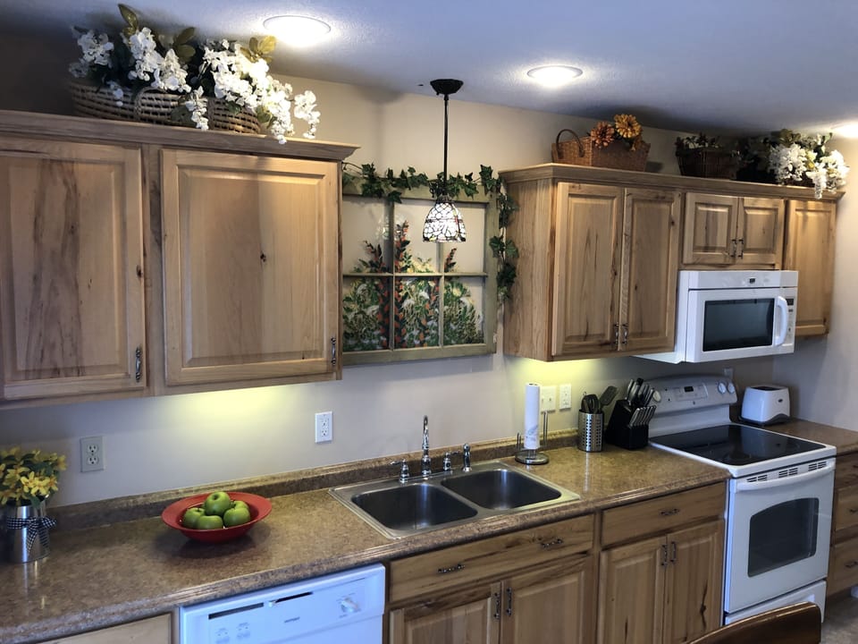 Under counter lighting. 