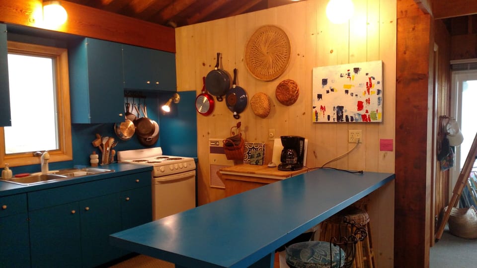 kitchen open to the great room